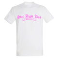 T-shirt Blanc – Pink Chromatic