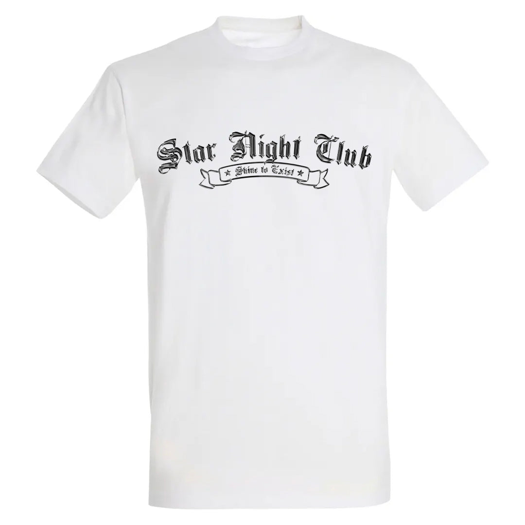 T-shirt Blanc – Black Chromatic