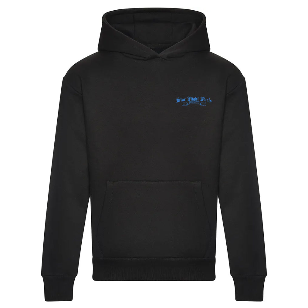 Hoodie Noir Original - Blue Print