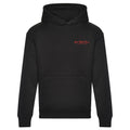 Hoodie Noir Original - Red Print